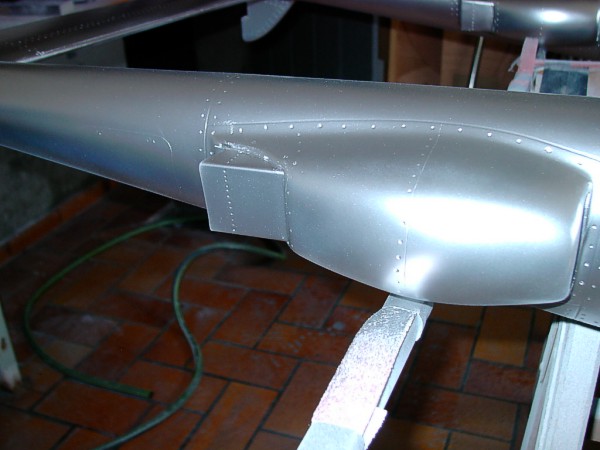 Detailaufnahme Höhenleitwerk